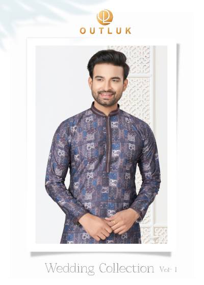 WEDDING COLLECTION VOL-01 BY OUTLOOK KURTA PAJAMA MENS WEAR MANUFACTURER IN INDIA